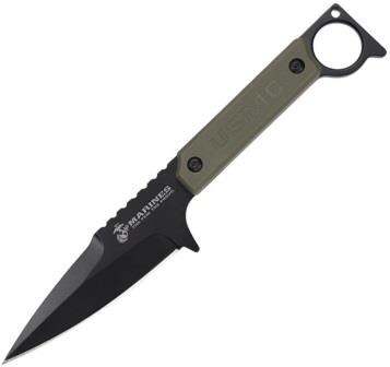 USMFIX3005GN USMC Fixed Blade Knife Green