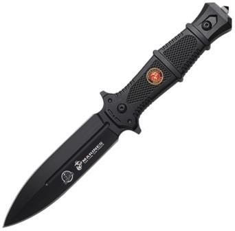 USMFIX3014BK USMC Fixed Blade Knife Black