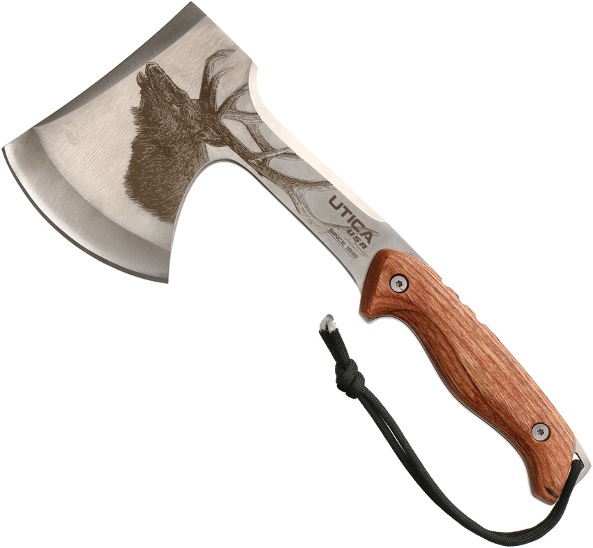 Utica Shoehorn Elk Hatchet - UTK911067CP