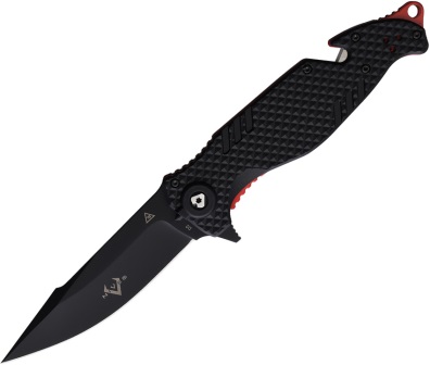 VNI03094 V NIVES Trail Blazer Linerlock Pocket Knife Red