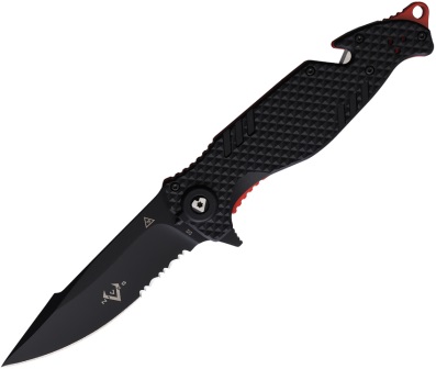 VNI03095 V NIVES Trail Blazer Linerlock Pocket Knife Red