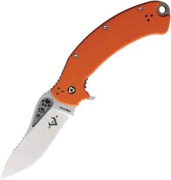 VNIV24TIGPOR V NIVES ADAPPT Framelock Pocket Knife Orange