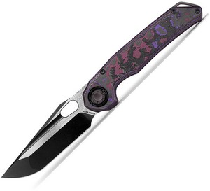 VOSA0319 Vosteed Thunderbird Vanchor Lock Pocket Knife Purple Haze