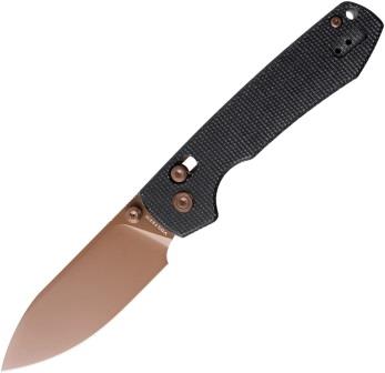 Vosteed Raccoon Crossbar Lock Pocket Knife Black - VOSA0539