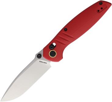 VOSA0805 Vosteed Corsair Crossbar Lock Pocket Knife Red