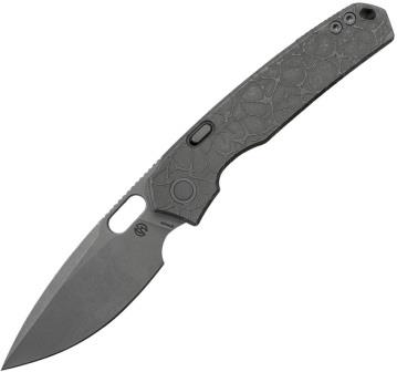 VOSA2222 Vosteed Psyop Top Linerlock Pocket Knife Titanium