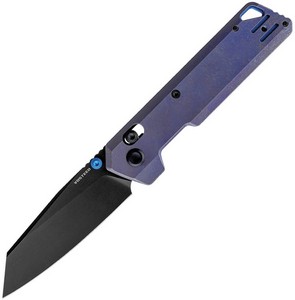 VOSA3518 Vosteed Parallel Crossbar Lock Pocket Knife Purple