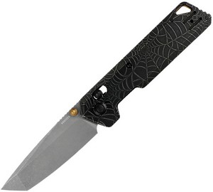 VOSA3522 Vosteed Parallel Crossbar Lock Pocket Knife Titanium Black
