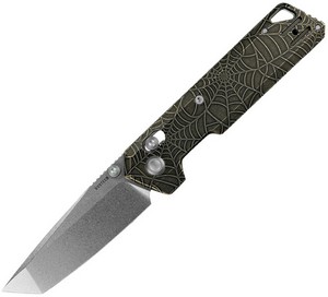 VOSA3523 Vosteed Parallel Crossbar Lock Pocket Knife Titanium