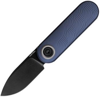 VOSA3723 Vosteed Corgi-V Vanchor Lock Pocket Knife Aluminum Blue
