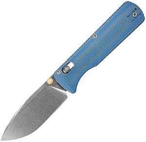 VOSA4109 Vosteed Vombat Crossbar Lock Pocket Knife Blue