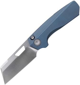 VOSA4202 Vosteed Nip-L Top Linerlock Pocket Knife Titanium Blue