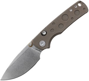 VOSA4807 Vosteed Porcupine TiSlim Crossbar Lock Pocket Knife