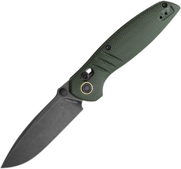 VOSCSNPMN Vosteed Corsair Crossbar Lock Pocket Knife Green