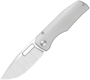 Vero Engineering Nova Mini Framelock Pocket Knife Belt Satin - VRONOMINB