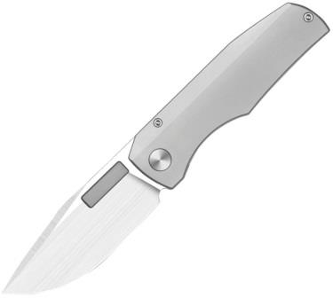 Vero Engineering Nova Mini Framelock Pocket Knife Hand Satin - VRONOMINH