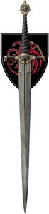 VS0129D Valyrian Steel Blackfyre Sword Damascus