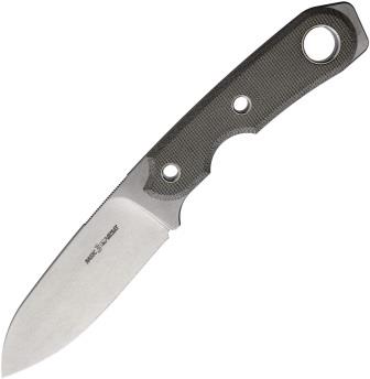 VT4036CG Viper Basic3 Fixed Blade Knife Green Micarta