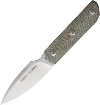 VT4060CG Viper Mirror1 Fixed Blade Knife Green Micarta