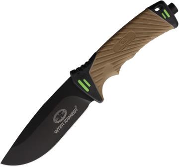 WAR001TN WithArmour Nightingale Fixed Blade Knife Tan