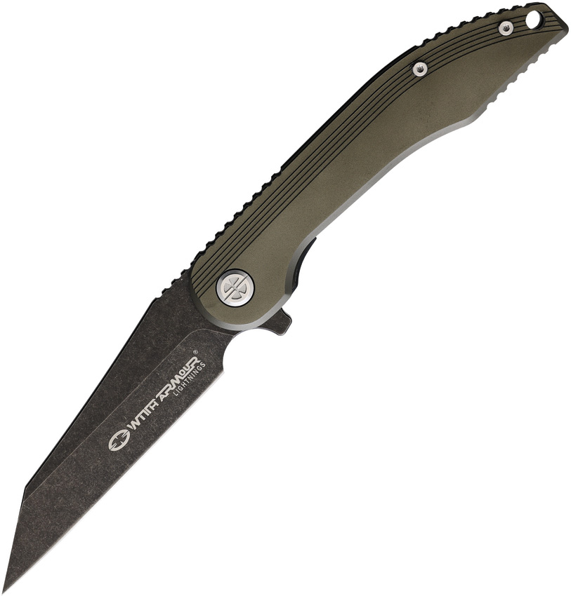 WAR083BK WithArmour Gasper Linerlock Pocket Knife