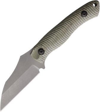 WCHKODT Wachtman Knife & Tool Kliff Fixed Blade Knife OD Green