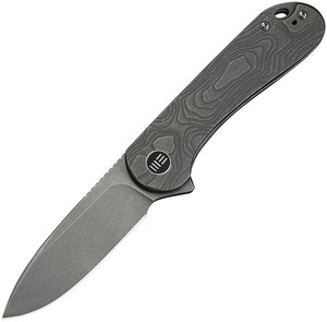 WE18062XA2 We Knife Co Ltd Elementum Framelock Pocket Knife Gray