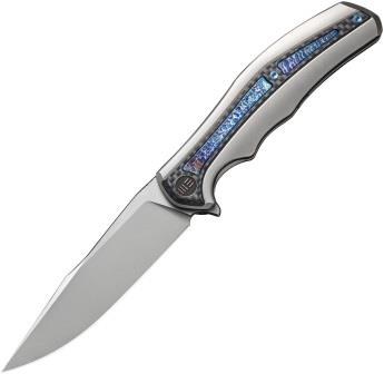 WE220162 We Knife Co Ltd Zonda Framelock Pocket Knife Flame Bead Blast
