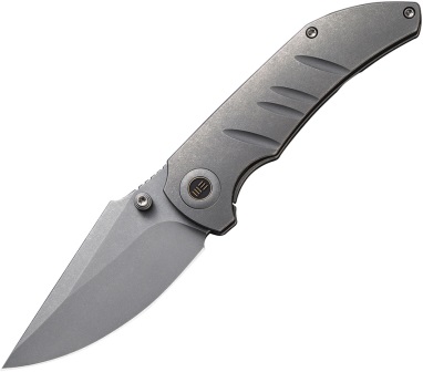 WE22020B3 We Knife Co Ltd Riff-Raff Framelock Pocket Knife Stonewash