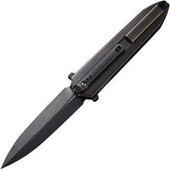 WE220321 We Knife Co Ltd Diatomic Framelock Pocket Knife Bronze
