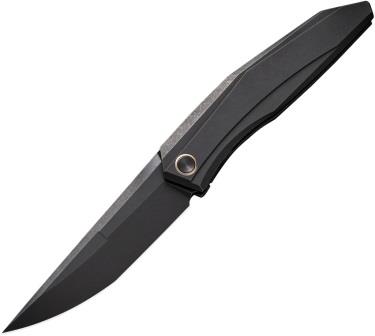WE220331 We Knife Co Ltd Cybernetic Framelock Pocket Knife Black