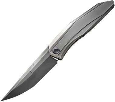 WE220336 We Knife Co Ltd Cybernetic Framelock Pocket Knife Gray