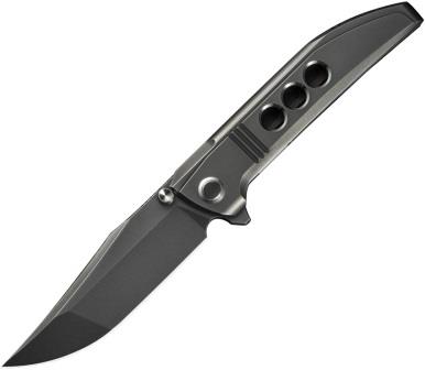 WE220413 We Knife Co Ltd Ezinta Framelock Pocket Knife Polish Gray