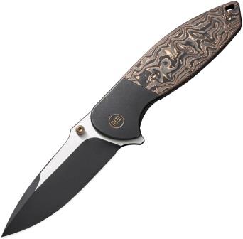 WE230352 We Knife Co Ltd Nitro OG Framelock Pocket Knife Copper Foil
