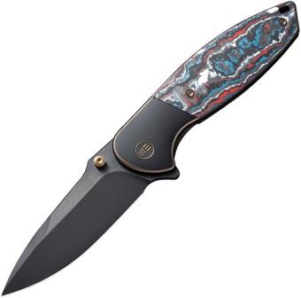 WE230354 We Knife Co Ltd Nitro OG Framelock Pocket Knife Nebula