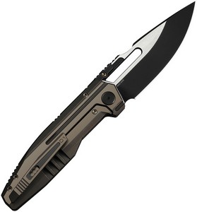 We Knife Co Ltd Reveille Framelock Pocket Knife Bronze - WE230571