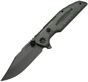 WE230582 We Knife Co Ltd Muster Framelock Pocket Knife Olive Gray
