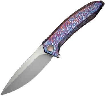 WE230704 We Knife Co Ltd Acuminal Framelock Pocket Knife Flame