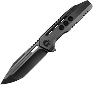 WE240482 We Knife Co Ltd Gunwale Framelock Pocket Knife Gray