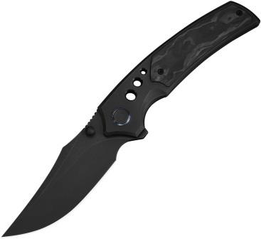 WE240871 We Knife Co Ltd Skynix Bolster Lock Pocket Knife Marble Carbon Fiber