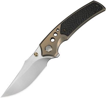 WE240873 We Knife Co Ltd Skynix Bolster Lock Pocket Knife Twill Carbon Fiber