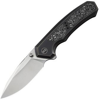 WE240883 We Knife Co Ltd Corwyn Framelock Pocket Knife Aluminum Foil