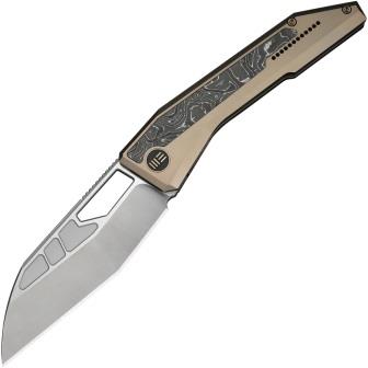 WE250174 We Knife Co Ltd Inceptus Framelock Pocket Knife Aluminum Foil