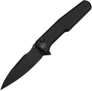 WE250591 We Knife Co Ltd Dressytak Button Lock Pocket Knife Black
