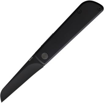 Wesn Goods Samla Folder Pocket Knife Titanium Black - WESN146