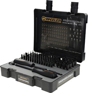 WHE4001003 Wheeler Pro Screwdriver Set 100 Piece
