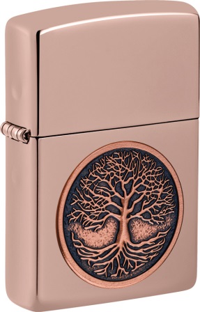 Zippo Tree Of Life Emblem Lighter - ZO70765