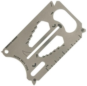 ZOO14 Zootility Golf 20-in-1 Tool Card