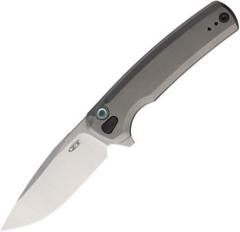 ZT0044 Zero Tolerance Button Lock Pocket Knife Titanium