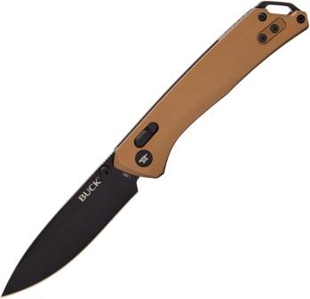 BU700BRS Buck Nomad Crossbar Lock Pocket Knife Burnt Bronze